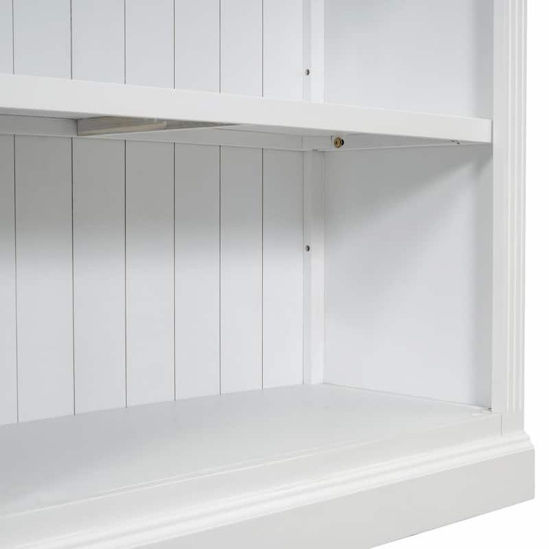 5-Tier Decor Bookshelves with Adjustable Shelves