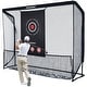 preview thumbnail 1 of 6, 10x7.5ft Heavy Duty Golf Net Golf Hitting Net with Target Cloth