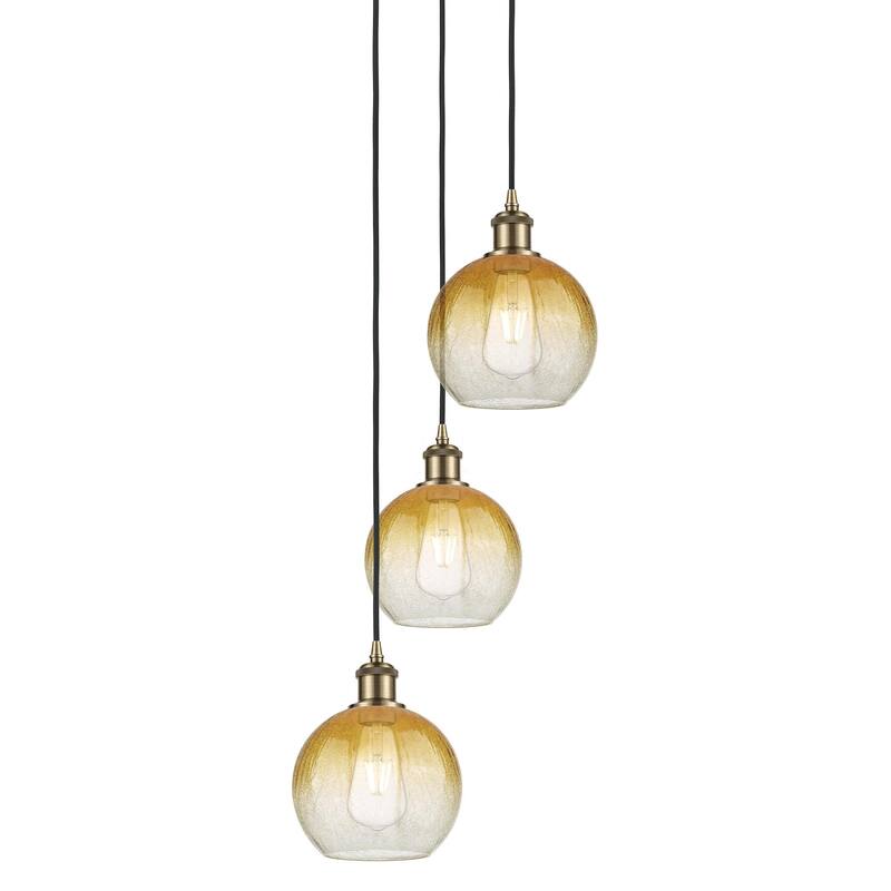 Innovations Lighting 113B-3P-31-15 Brookhaven Globe Pendant Brookhaven