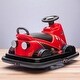 preview thumbnail 24 of 36, 12V Electric Bumper Car for Kids Ages 3-5, 360° Spin Ride-On with LED Lights, Collision Sounds, Horn & Music, Dual Motor Drive