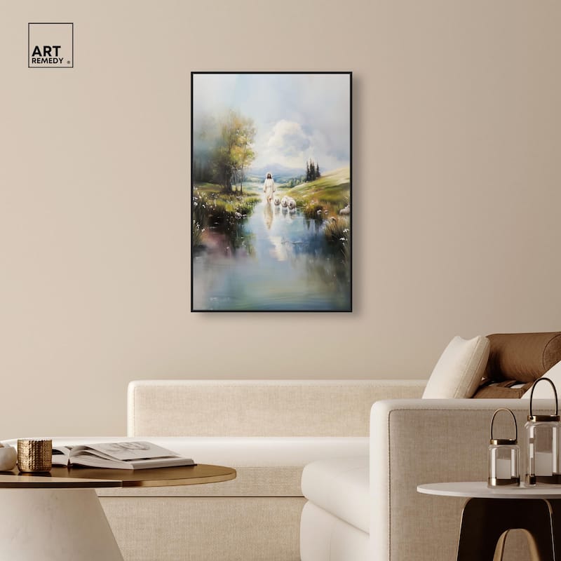 Caretaker's Calm Crossing II Canvas by Art Remedy
