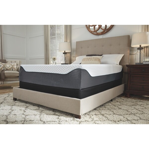Ashley memory foam mattress top in a box