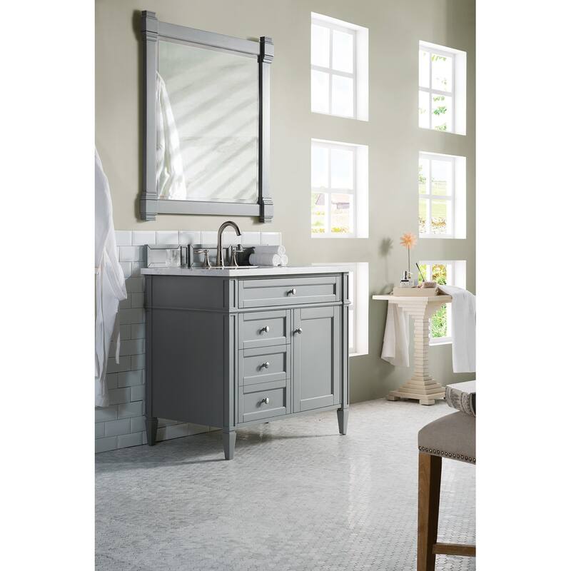 James Martin Vanities Brittany 36" Single Vanity, Urban Gray