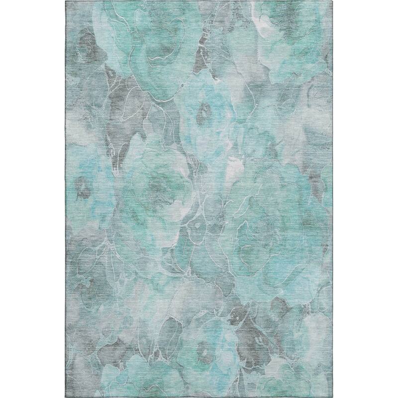 Premium Washable Super Soft Modern Floral Mayfield Rug