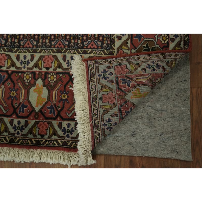 Hand Knotted Oriental 100% Wool Carpet Traditional Medallion Multi-Colored Bidjar Area Rug - 11' 6'' X 8' 2''