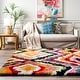 preview thumbnail 7 of 23, Nuloom Handmade Carnival Abbey Shaggy Area Rug