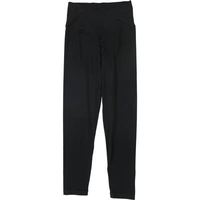 American Eagle Womens Solid Casual Leggings, Black, Medium