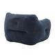 preview thumbnail 21 of 68, Bean Bag Sofa Chair with Armrests Stuffed High-Density Foam