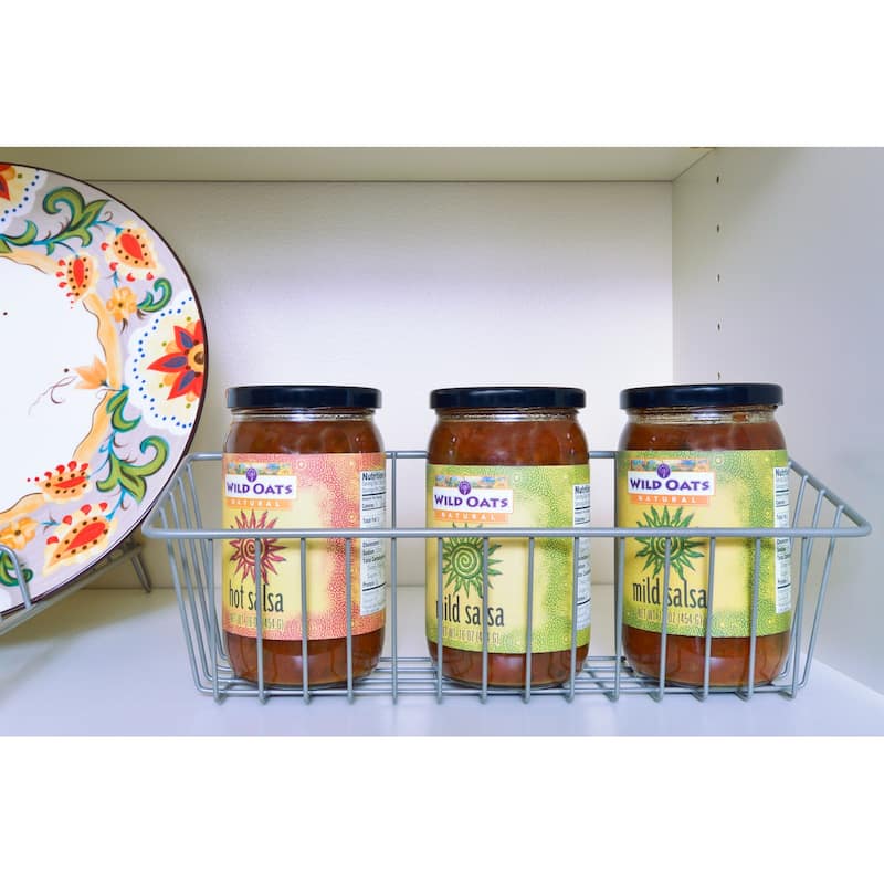 Organized Living Nickel Simple Basket
