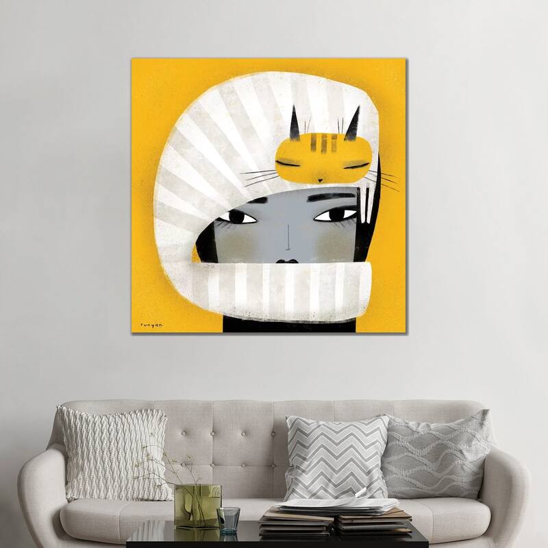 iCanvas "Hat Scarf Combo" by Terry Runyan Canvas Print