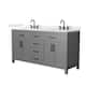 Option Dark Gray / Giotto Quartz Top / Matte Black
