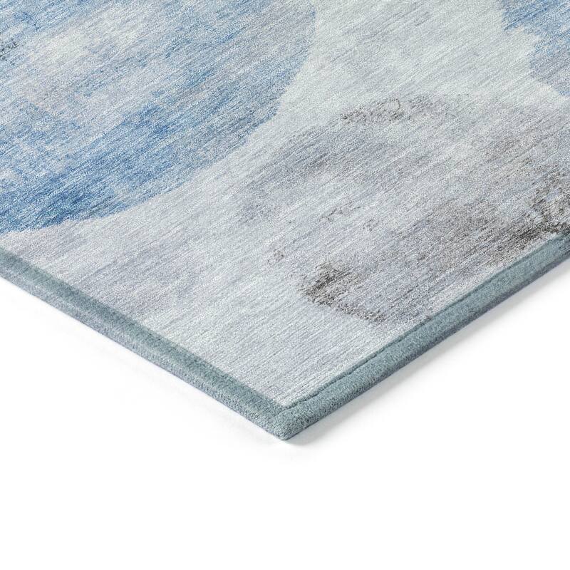 Machine Washable Indoor/ Outdoor Contemporary Micha Chantille Rug