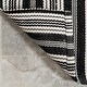 preview thumbnail 3 of 38, Home Conservatory Ticking Stripe Handwoven Indoor/Outdoor Area Rug