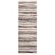 preview thumbnail 36 of 61, SAFAVIEH Handmade Rag Rug with Fringe Valborg Casual Stripe Cotton Rug with Fringe