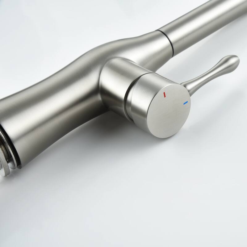 Topcraft Single Handle Pull Down Kitchen Sink Faucet