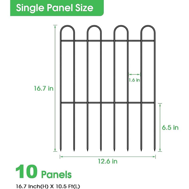 Decorative Garden Fence Animal Barrier Fence