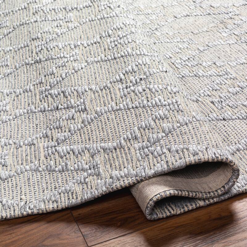 Nattie Handmade Trellis Wool & Recycled PET Area Rug