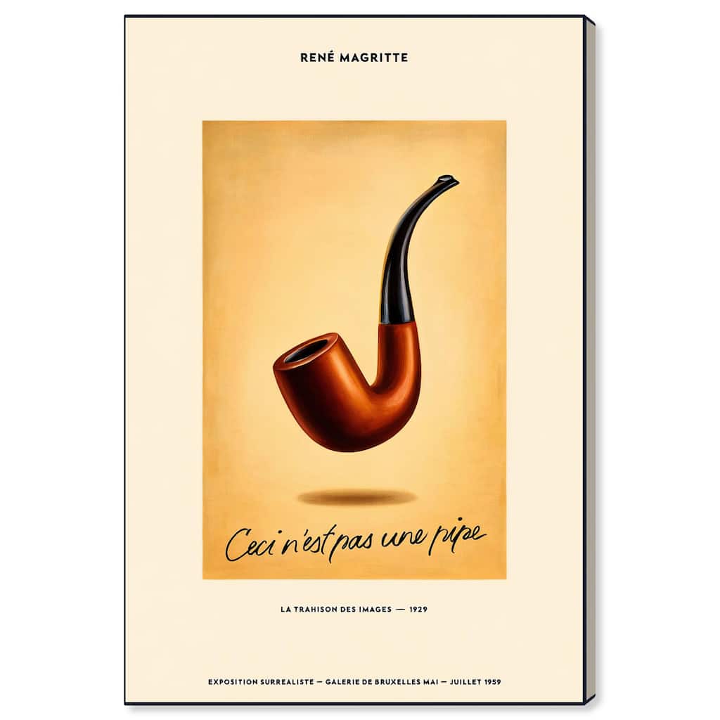 Deceptive Pipe II Canvas by Art Remedy, Gallery Wrapped
