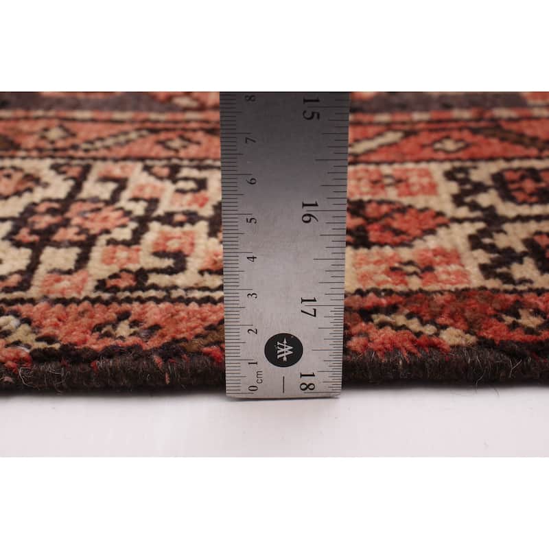 ECARPETGALLERY Hand-knotted Andelz Grey Wool Rug - 3'7 x 9'7