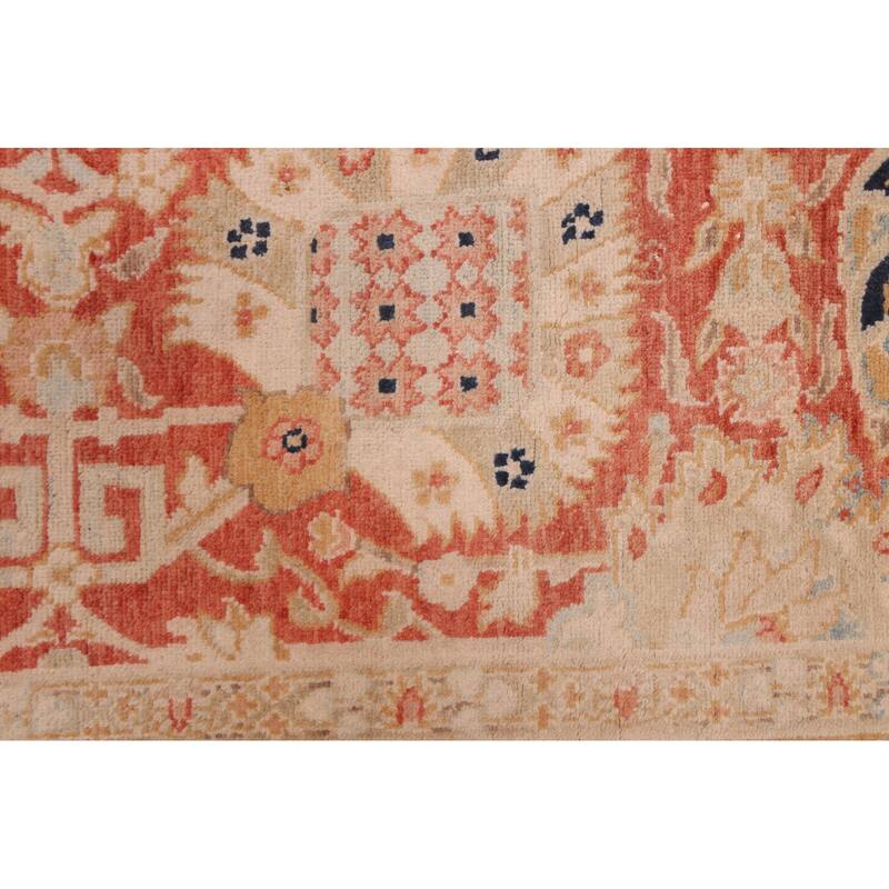 ECARPETGALLERY Hand-knotted Pako Persian 18 Of 20 Copper Wool Rug - 7'11 x 10'3