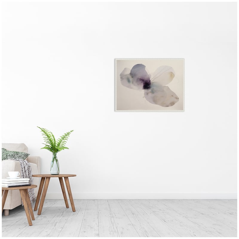 Kate and Laurel Quiet Calm II by Amy Lighthall Framed Canvas Wall Art Print