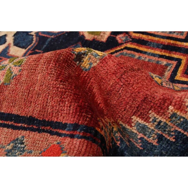 ECARPETGALLERY Hand-knotted Konya Anatolian Dark Red Wool Rug - 4'0 x 7'9