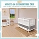 preview thumbnail 6 of 4, Dream On Me Hygge 5-in-1 Convertible Crib - Vintage White Oak
