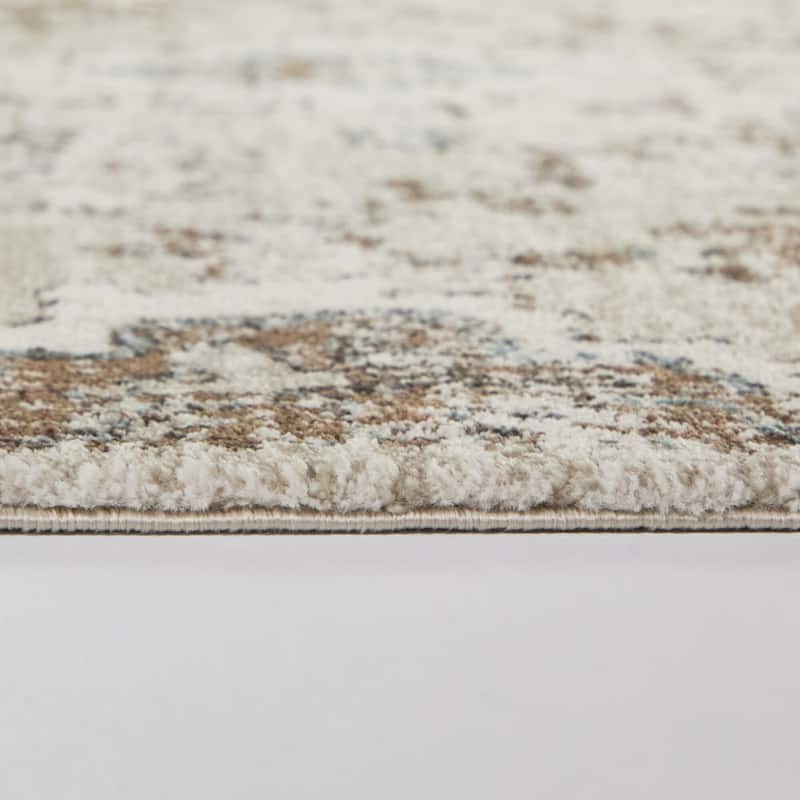 Annan Oriental Floral Area Rug