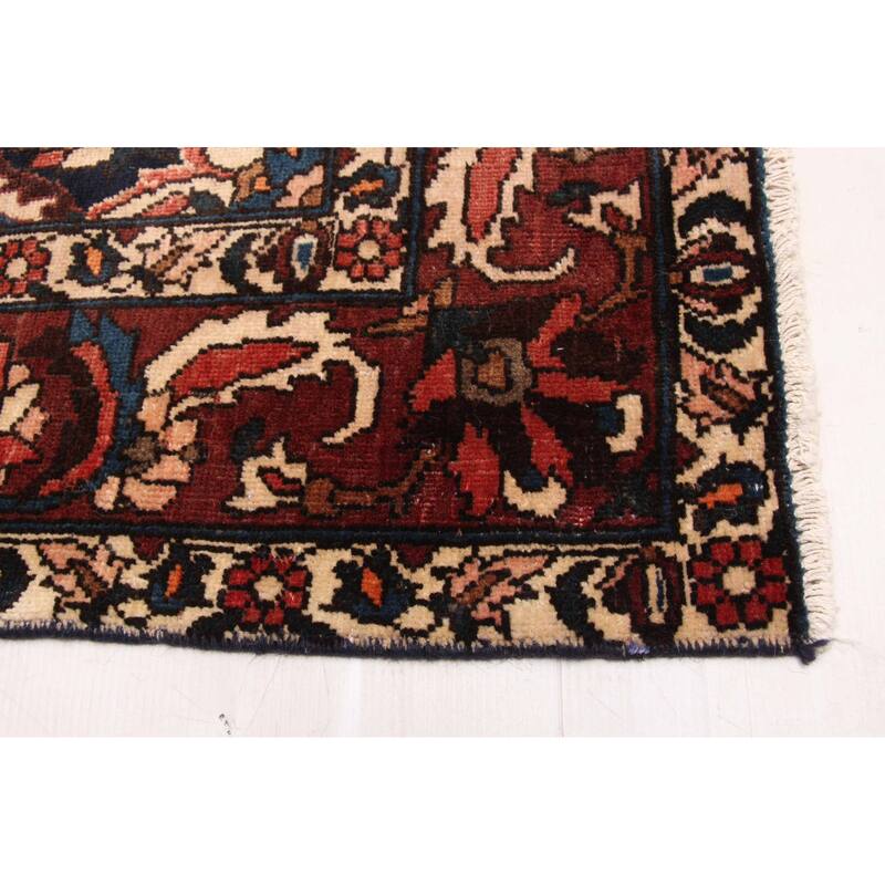 ECARPETGALLERY Hand-knotted Kayseri Vintage Brown Wool Rug - 4'6 x 6'11