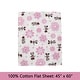 preview thumbnail 116 of 115, 3-Piece Cotton Toddler Sheet Set for Kids Boys & Girls (Animals, Fish, Sports, Floral)