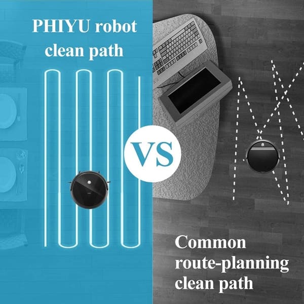 PHIYU Robot Vacuum Cleaner A3V Works with App ControlsundefinedundefinedundefinedSmart Path Planning, Vacuum Integrate S - - 31293968