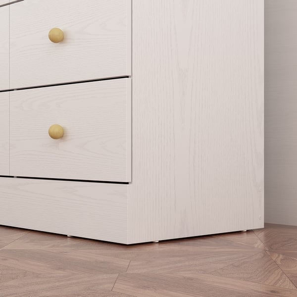 white and gold 9 drawer dresser 63