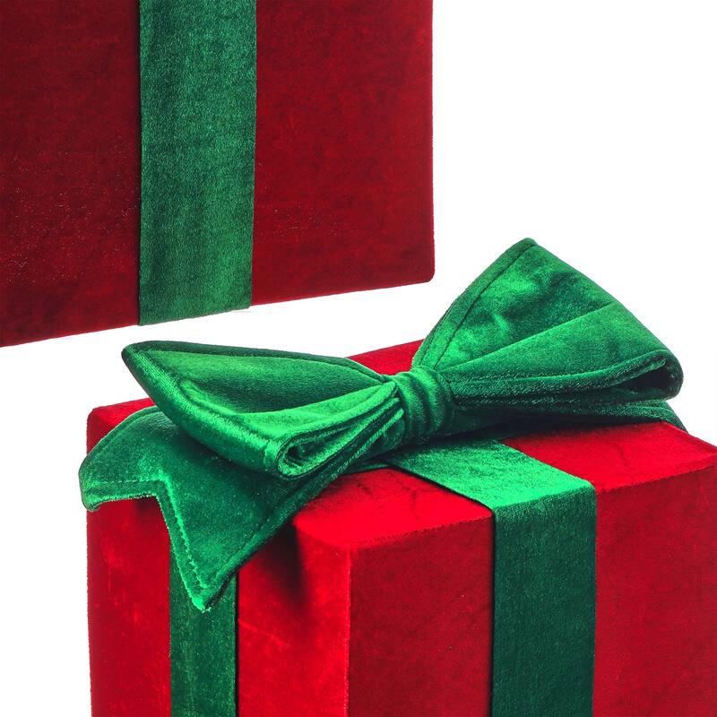 8-10" Velvet Gift Box Set of 2