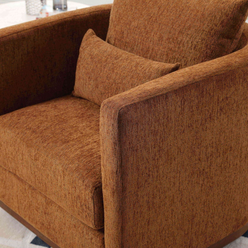 360 degree rotating bucket chair Round casual sofa chair