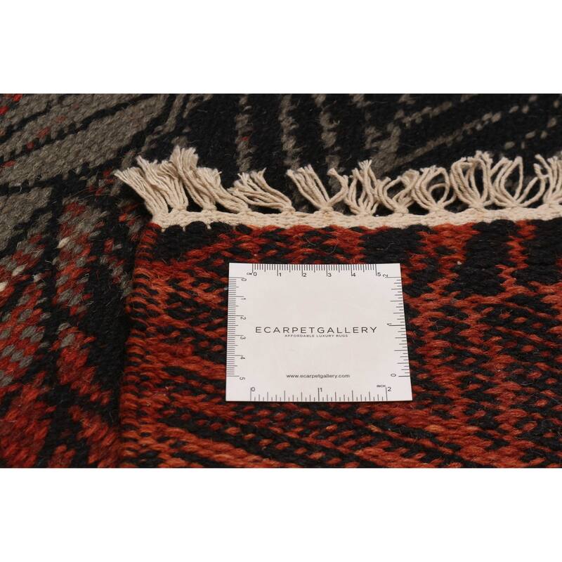 Ankara Black, Copper Kilim 5'4" x 7'11" - 5'4 x 7'11