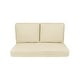 preview thumbnail 99 of 163, Haven Way Universal Outdoor Deep Seat Loveseat Cushion Set