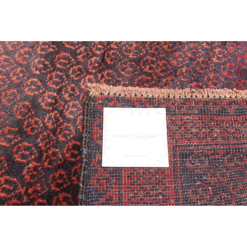 ECARPETGALLERY Hand-knotted Teimani Dark Navy Wool Rug - 2'9 x 4'5