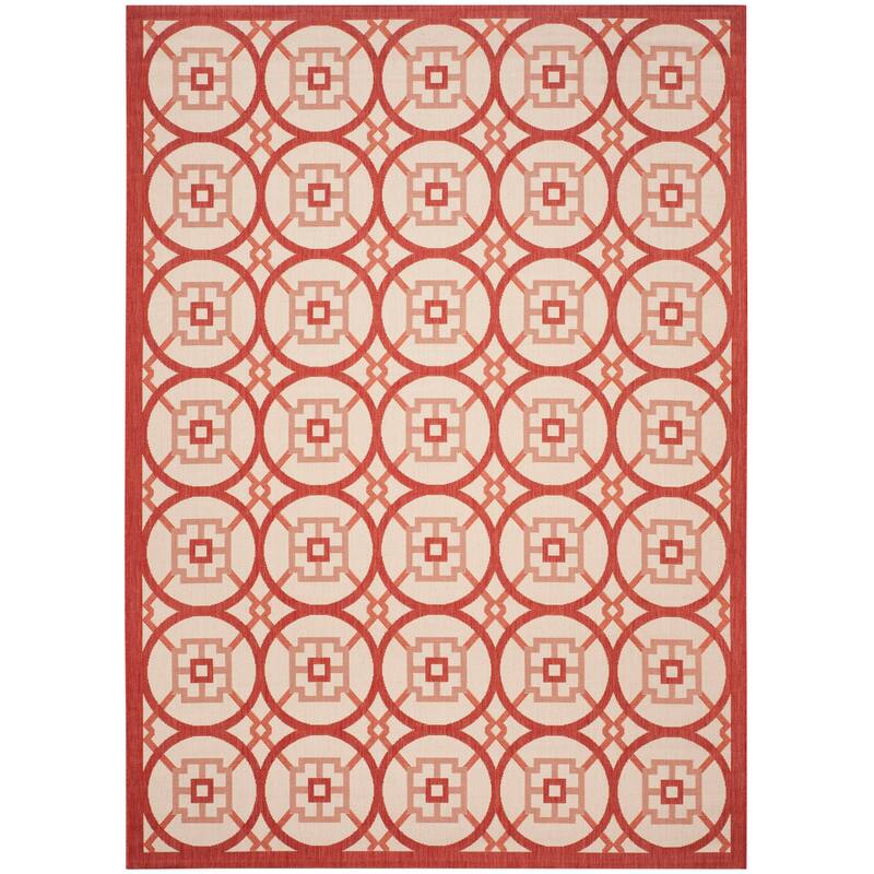 SAFAVIEH Courtyard Gaye Indoor/ Outdoor Waterproof Patio Backyard Rug