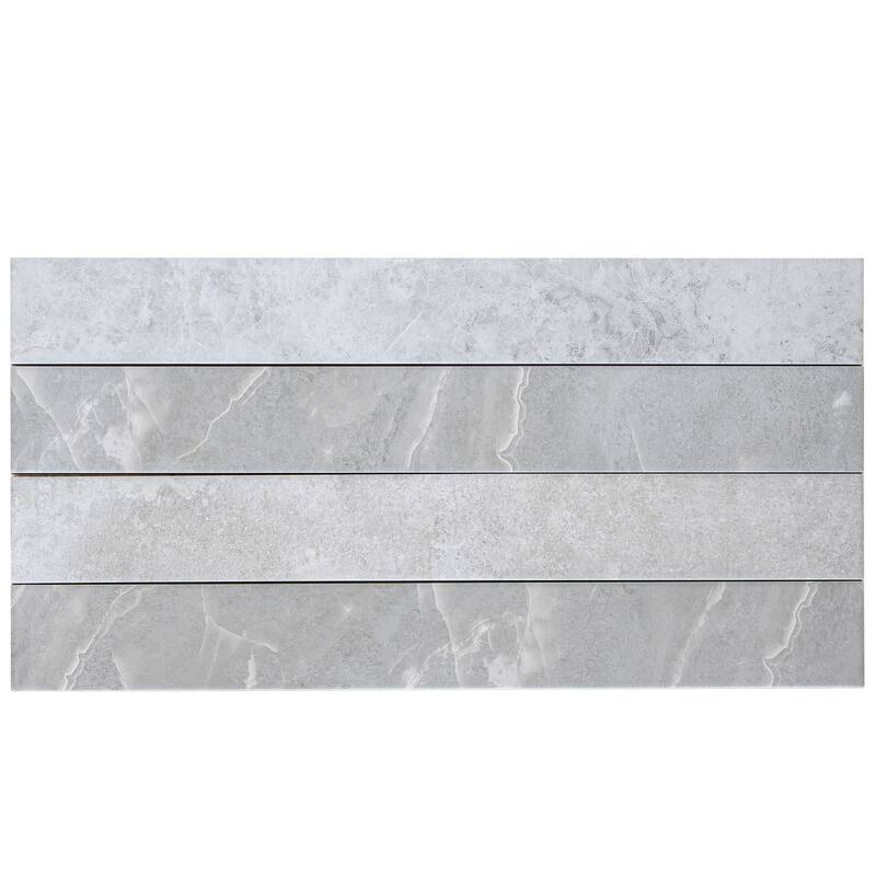 Cordera 3x24 in. Matte Porcelain Plank Wall and Floor Tile (9.68 sq ft/case, 20-Pack)
