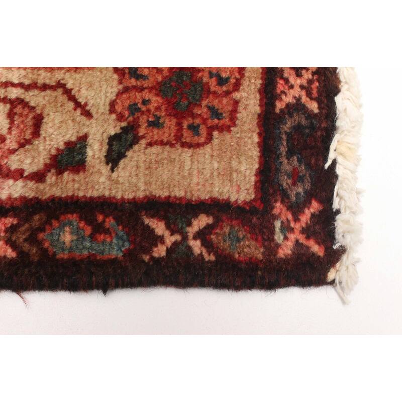 ECARPETGALLERY Hand-knotted Anadol Red Wool Rug - 3'7 x 5'6