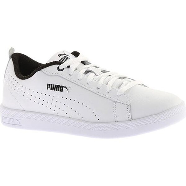 Shop PUMA Women's Smash V2 L Perf Sneaker PUMA White/PUMA White ...