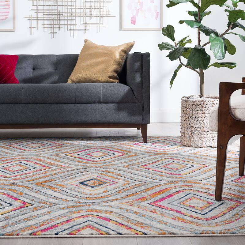Jade Modern & Contemporary Geometric Indoor Area Rug