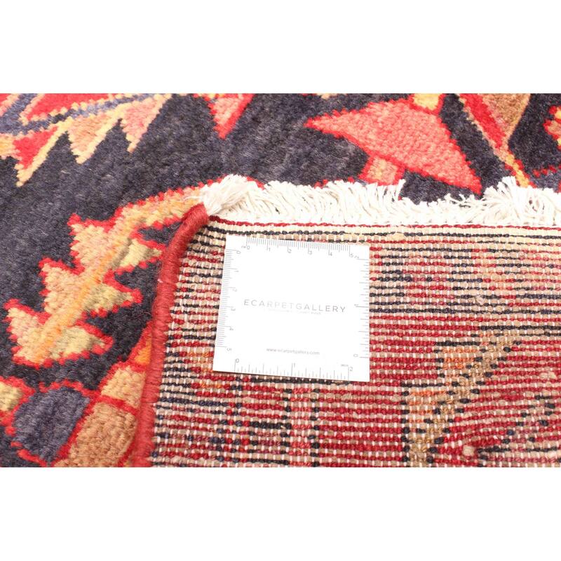 ECARPETGALLERY Hand-knotted Andelz Black Wool Rug - 4'6 x 6'7