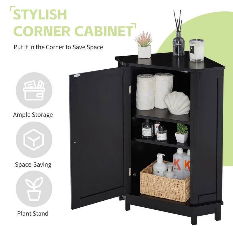 Bathroom Cabinet Triangle Corner Storage Cabinet