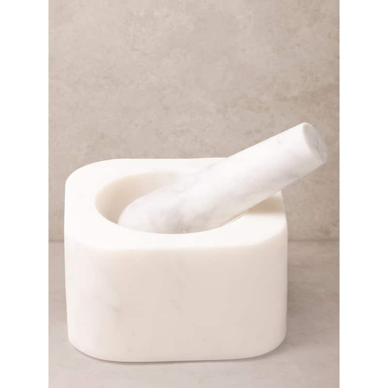 Noble Marble Mortar and Pestle - 5.5" - 5.5"