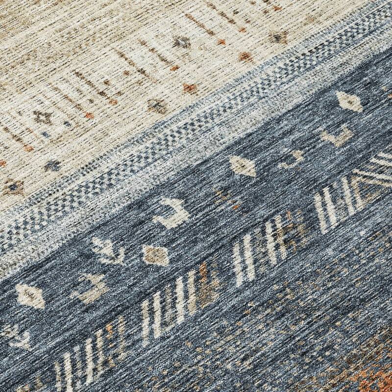 HomeRoots Southwestern Transitional Rectangle Outdoor Rug
