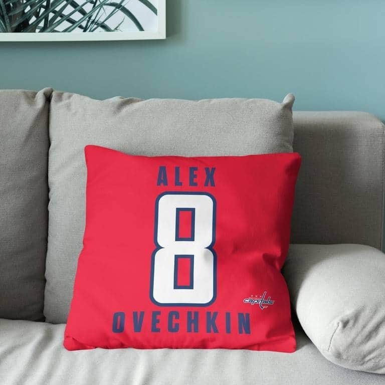 NHL Player 18 Inch Throw Pillow