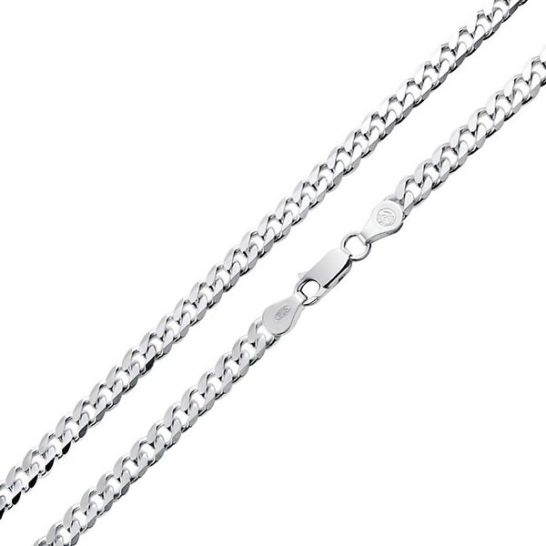 sterling silver cuban link chain for sale