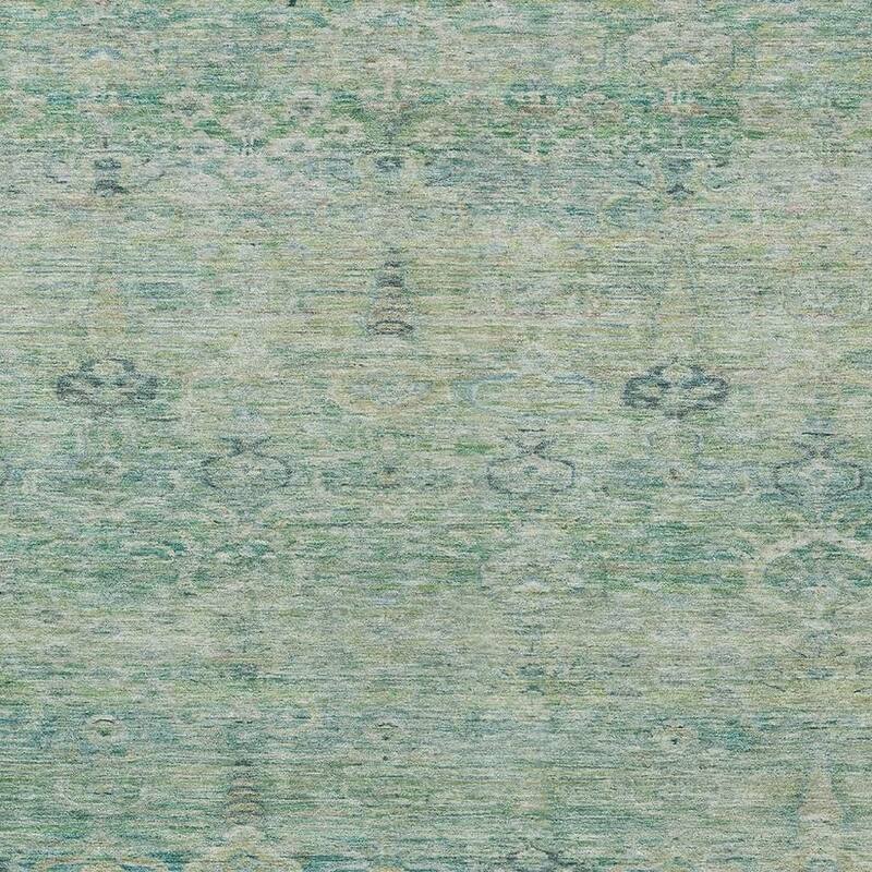 HomeRoots Oriental Traditional Rectangle Outdoor Rug