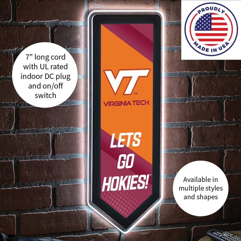 Virginia Tech LED Lighted Sign